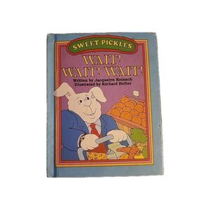 Vintage 1980 Sweet pickles Rest Rabbit Rest Children's Hardback Book Nostalgic